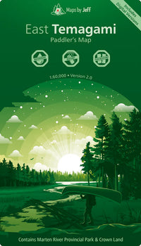 Maps by Jeff East Temagami